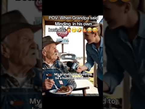 POV: When Grandpa said Minding his own business #reels #viral #shorts #pov #vlog #funny #comedy #fy