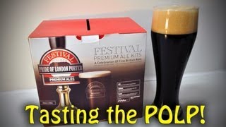 Tasting the Pride of London Porter! - YouTube