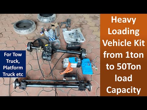 Heavy load vehicle Kit | high load kit | platform truck parts | tow truck parts | Trolley parts