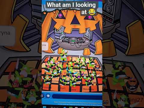 club penguin halloween party