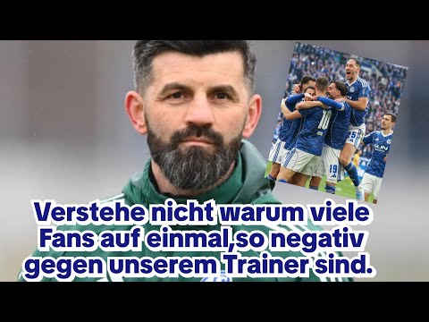 Schalke: man darf kritisieren,das ist legitim aber das man auf einmal alles schlecht redet sorry!!! 