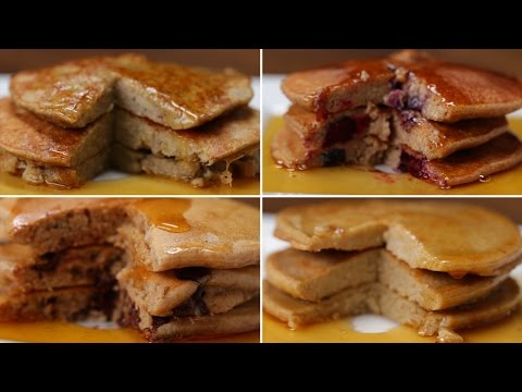 Nutritious Pancakes 4 Ways