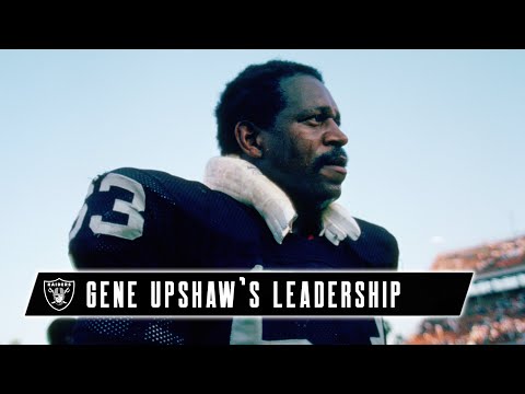 Gene Upshaw Was a Natural-Born Leader, Leaving a Lasting Impact on the Game of Football | Raiders video clip