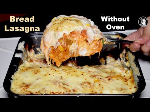 Easy Lasagna Without Oven - Bread Lasagna Recipe - Lasagna With White Sauce - Kitchen With Amna - UCQ2P7C8UGoVM6AhqsVx-M0Q