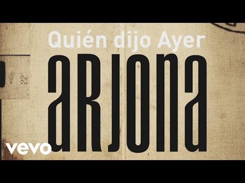 Ricardo Arjona - Te Conozco - ricardoarjonavevo