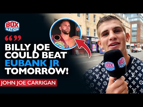John Joe Carrigan Reveals Conversation With Billy Joe Saunders