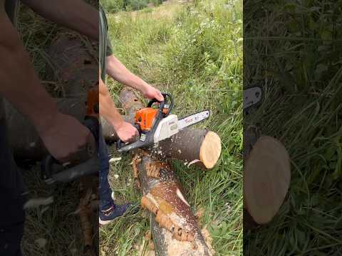 STIHL - MS 180 запуск і робота