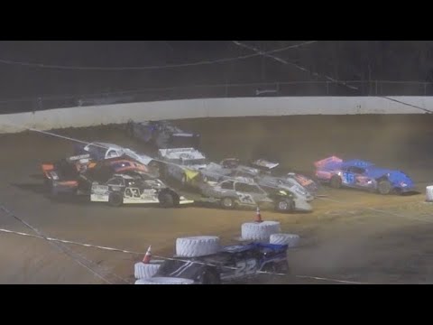 Crate Late Model Feature at Ponderosa Speedway 4/3/2026 - dirt track racing video image