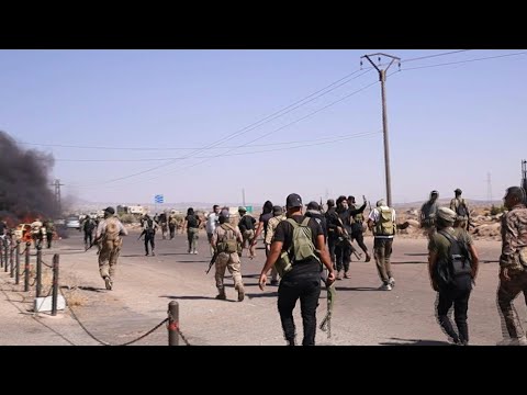 Syrian Bedouin, tribal fighters on outskirts of Druze-majority city of Sweida | AFP