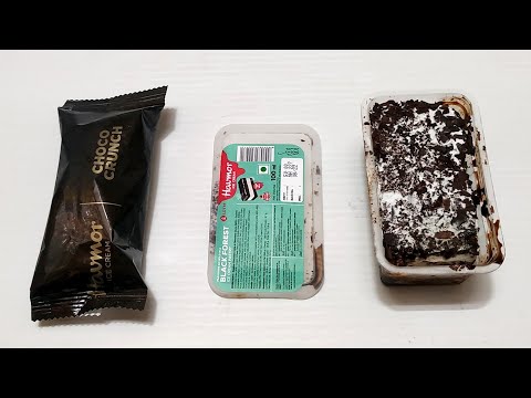 Havmor choco crunch vs black Forest pestry cake || indian icecream world ???? #icecream