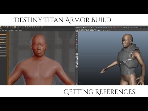 Destiny Titan Armor Build - Getting References - UC27YZdcPTZM24PgjztxanEQ