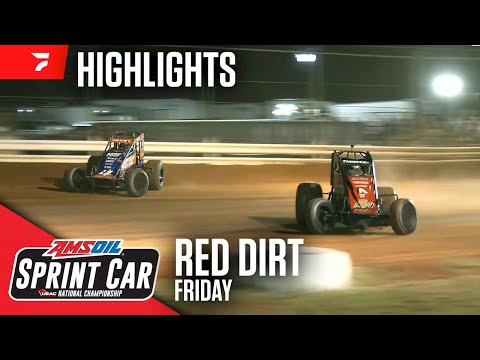 𝑯𝑰𝑮𝑯𝑳𝑰𝑮𝑯𝑻𝑺: USAC AMSOIL National Sprint Cars | Red Dirt Raceway | October 25, 2024 - dirt track racing video image