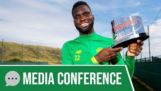 Full Celtic Media Conference: Odsonne Edouard wins Player of the Month!