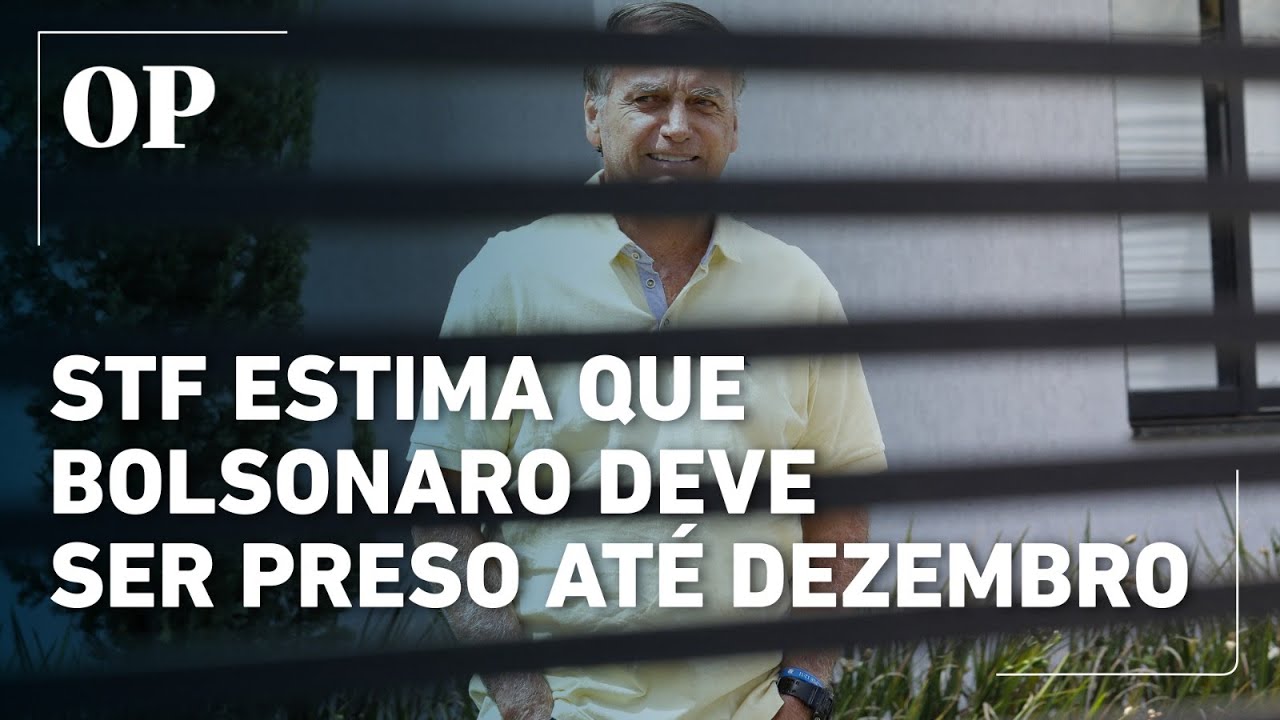 Integrantes do STF preveem que prisão de Bolsonaro em regime fechado deve ocorrer até dezembro