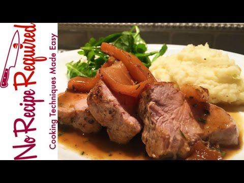 How to Bake Pork Tenderloin - NoRecipeRequired.com - UC2Kqui8VRpm1uMKl7QQGX2w