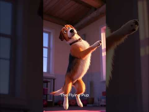 From Disaster to Master: A Puppy’s Yoga Journey 🐶✨”