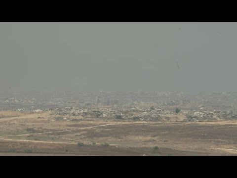 Smoke rises after explosions over northern Gaza | AFP