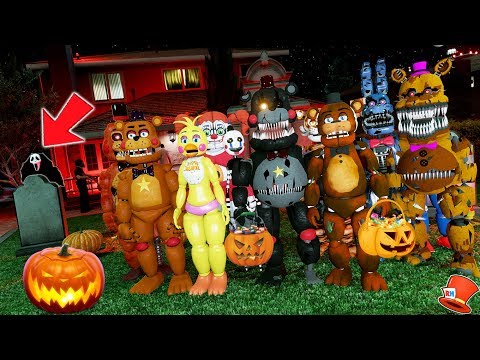 ANIMATRONICS vs TRICK OR TREATING 2018! (GTA 5 Mods Funny Moments FNAF RedHatter) - UCdZoVLv1XHLLLJTSNcifuDQ