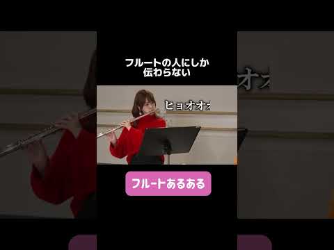 【吹奏楽】フルートあるある#吹奏楽#楽器#フルート