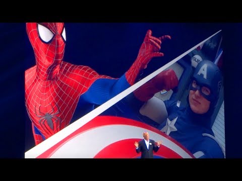 Marvel Land with Spider-Man, Avengers announcement for Disneyland Resort - D23 Expo 2017 - UCYdNtGaJkrtn04tmsmRrWlw