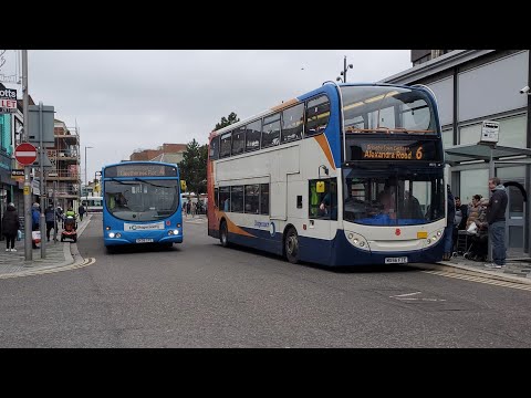 Buses at Grimsby Riverhead Exchange & Lincoln Central Bus Station (04/11/2023)