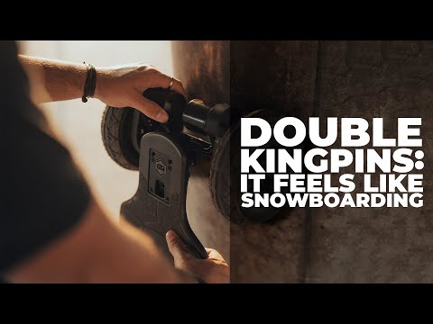 THE BEST TRUCKS FOR ELECTRIC SKATEBOARDS | DOUBLE KINGPINS