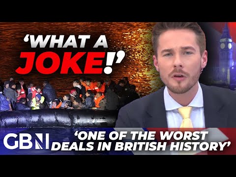 'FARCE!' Migrant deal BLASTED as 'one of the WORST in British history' in FURIOUS on-air rant