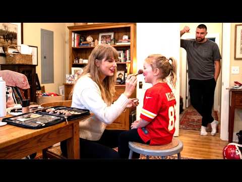 Taylor Swift Caught Smiles While Helping a Travis Kelce Niece Get Ready For the Party 17th July 2026