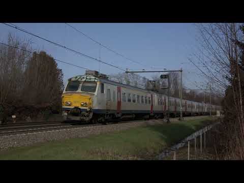 Treinspot: Belgische MS75 in en bij Roosendaal | SpoorwegenTV