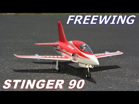 FREEWING / MOTIONRC STINGER 90 UNCUT Flight Demo By: RCINFORMER - UCdnuf9CA6I-2wAcC90xODrQ