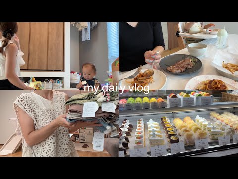 3日間vlog🥄.朝ご飯から午前中の家事の様子🧼.バースデイ購入品.ささやかにお祝いした日💍.