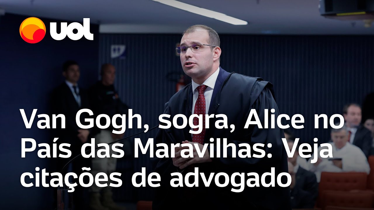 Julgamento no STF Advogado de ex ministro cita Van Gogh Alice no País das Maravilhas e sogra veja