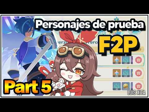 Luces y sombras Desafío 5 CUENTA F2P 👍 EVENTO GENSHIN IMPACT • Personaje de prueba Chasca y Ororon