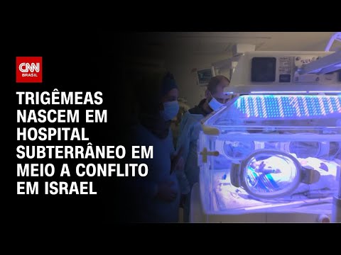 ​Trigêmeas nascem em hospital subterrâneo em Israel | CNN NOVO DIA