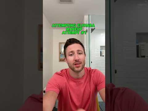 Trying my Elphaba makeup for our family Wicked costume (spoiler: fail 😅)