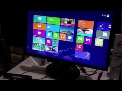 Tobii REX, Eye Tracking | Engadget At CES 2013 - UC-6OW5aJYBFM33zXQlBKPNA