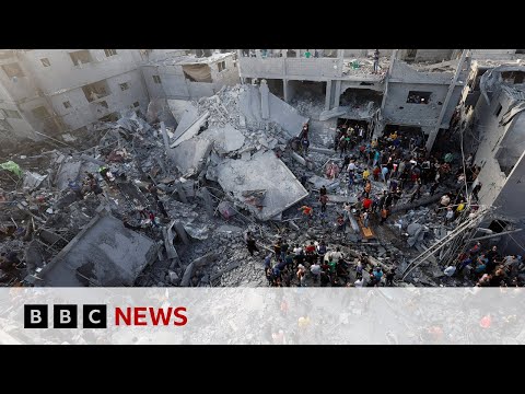 Hamas-run health ministry says deadly air strike hit Gaza al-Maghazi refugee camp - BBC News