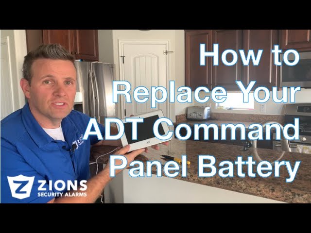How to Change the Battery in an ADT Alarm System