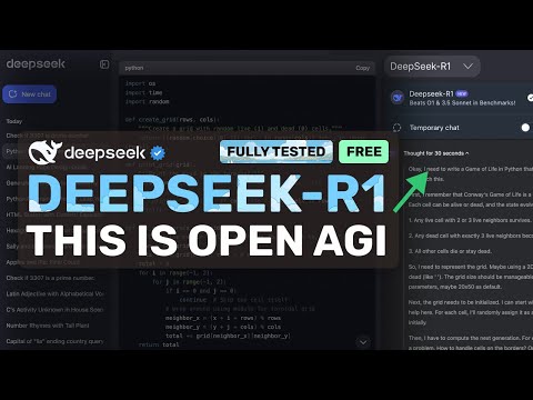Deepseek-R1 (Tested) : RIP O3 & SONNET! This IS THE REAL OPEN AGI MODEL! (Beats O1 & 3.5 Sonnet)