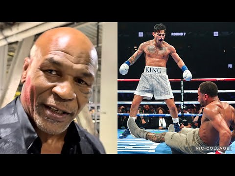 Mike tyson reacts to ryan garcia beating devin haney “i want to see the rematch! ”