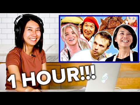 Rie Reacts To Her Old Videos For An Hour Straight ? Tasty
