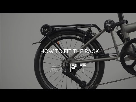 How to fit the Brompton Advance rack for T and P Line