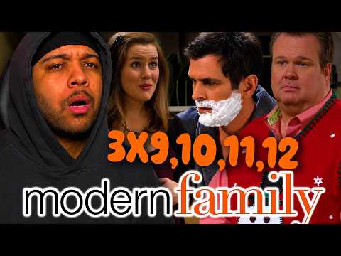 MODERN FAMILY Season 3 Ep 9-12 FIRST TIME WATCHING Reaction