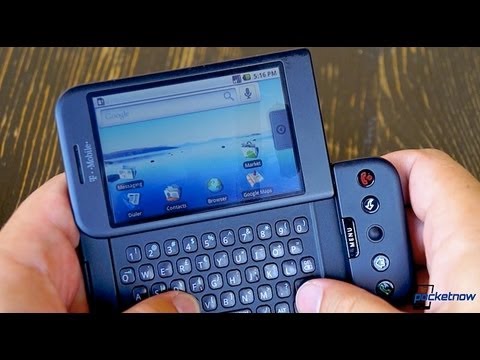 Pocketnow Throwback: HTC Dream / T-Mobile G1 - UCO_vmeInQm5Z6dEZ6R5Kk0A