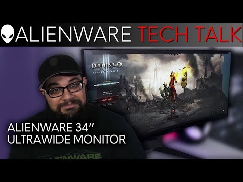 34-Inch Ultrawide Monitor with G-Sync | Alienware Tech Talk