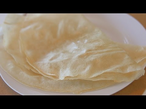 Warka - Homemade Moroccan Phyllo Dough Recipe - CookingWithAlia - Episode 320 - UCB8yzUOYzM30kGjwc97_Fvw