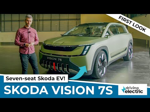 New Skoda Vision 7S: First look at electric seven-seat SUV – DrivingElectric