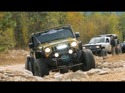 Jeeps and Trucks Off-Roading through Pennsylvania | Overland Adventure East Episode 1
