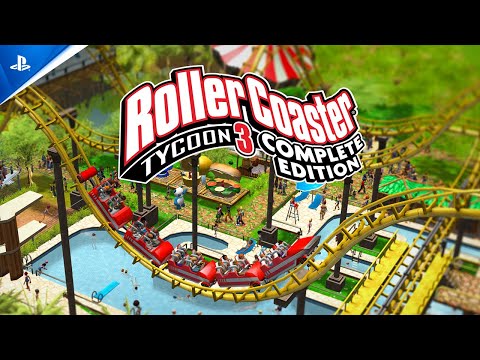 RollerCoaster Tycoon 3 Complete Edition - Announcement Trailer | PS5 & PS4 Games