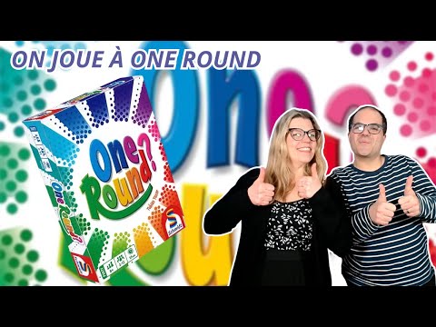 { Règles Et Partie } ON JOUE À ONE ROUND | Jeu De Société | SCHMIDT